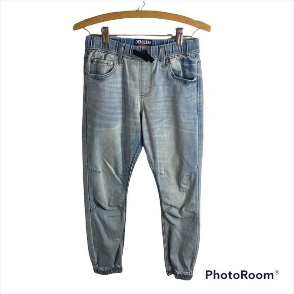 Levi’s Denim Jeggings Sz 12 Kids Light Wash Denizen - Picture 1 of 7